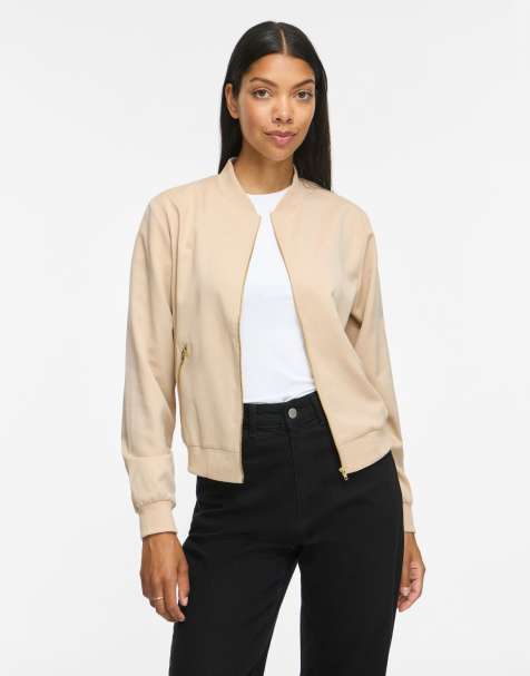 Vila Bomber jacket in cement - view 1