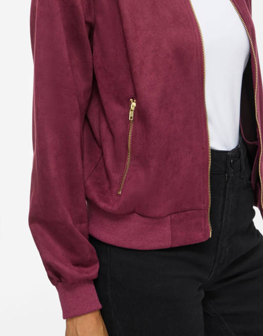 Vila Bomber jacket in winetasting1, 4 of 6