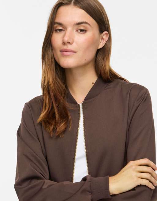 Vila Bomber marron chocolat, 4 de 7