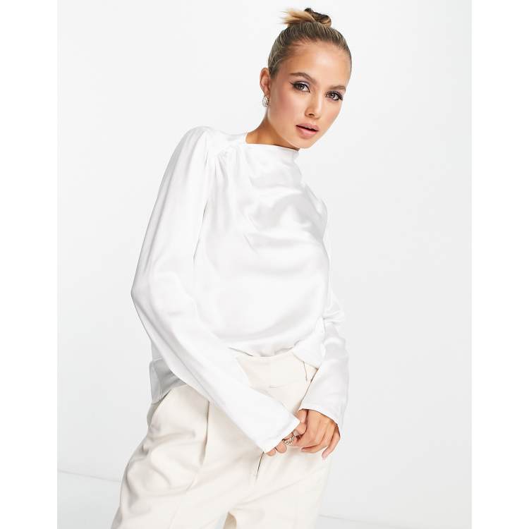 River island hot sale white blouse trinny