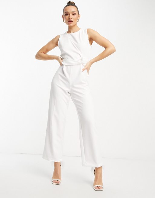 Tailored store jumpsuit wedding