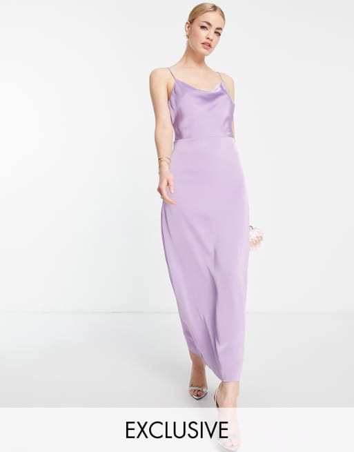 Asos bridesmaid dresses outlet purple