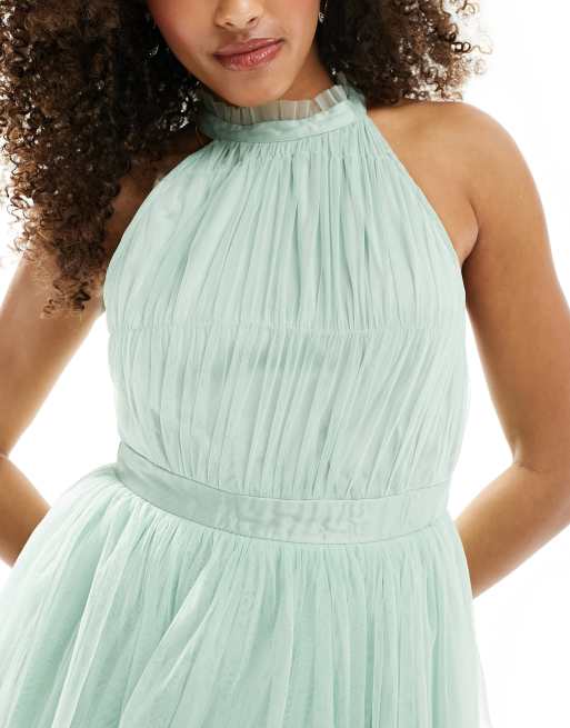 Mint green dress for on sale wedding