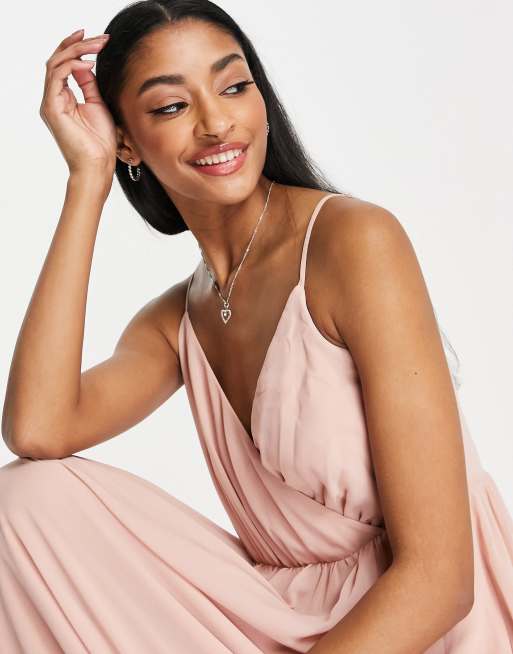 Light pink dress outlet asos