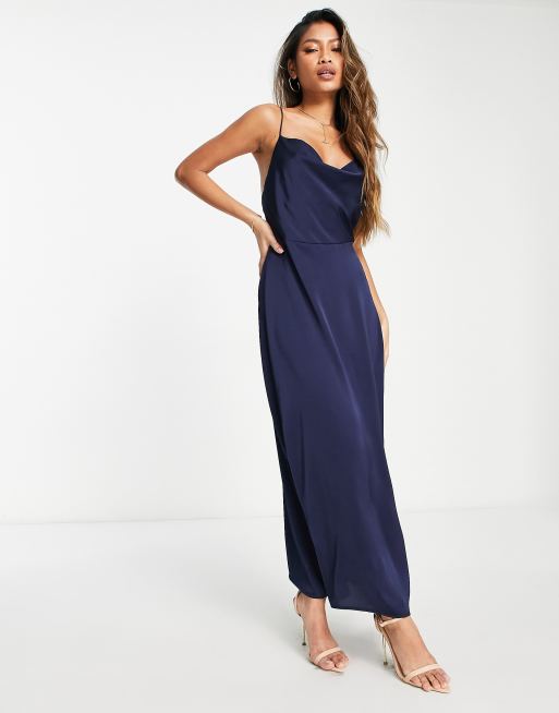 Maxi dress with clearance blazer