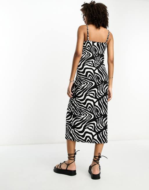 Tiger print shop cami dress