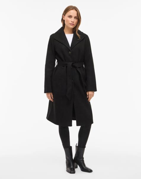 Vila - Cappotto nero - view 1