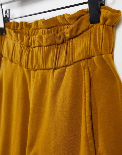 Vila casual lightweight trackies in brown, 4 of 4