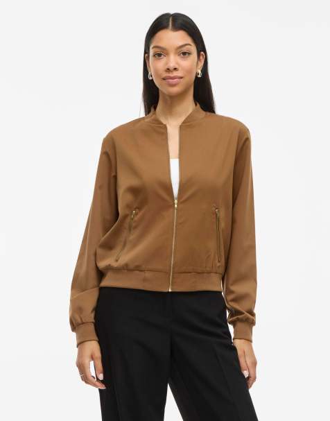 Vila - Chaqueta bomber de goma - view 1