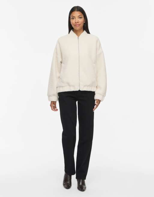 Vila chaqueta bomber en birch, 3 de 7