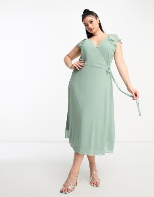 Asos curve hot sale bridesmaid dresses