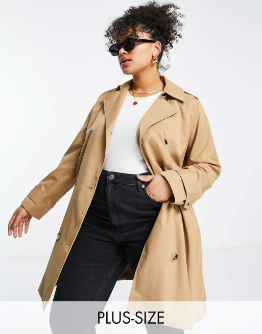 Asos curve trench store coat