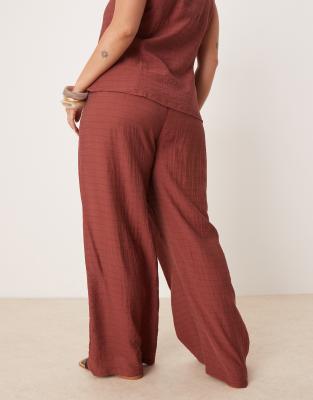 Vila Curve Wide Leg Pants