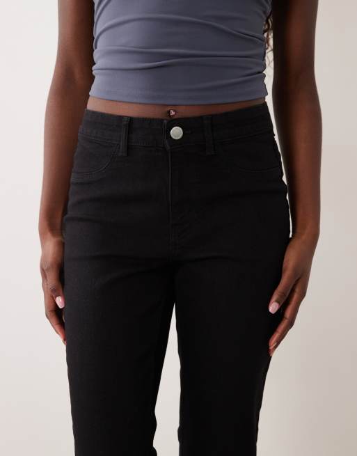 Vila denim capribyxor i svart, 4 av 5
