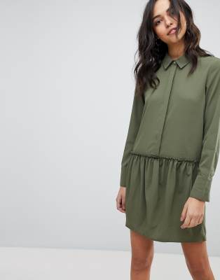 drop waist shirt dress