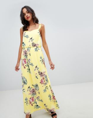 vila floaty asos maxi floral dress