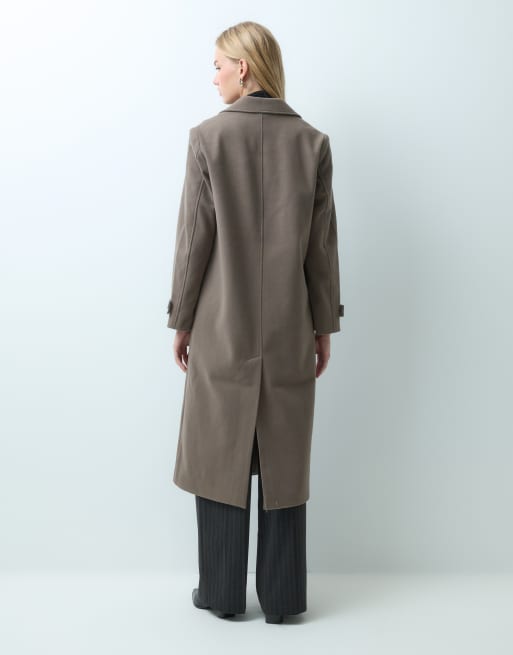 Vila formal maxi coat in falcon, 4 of 4