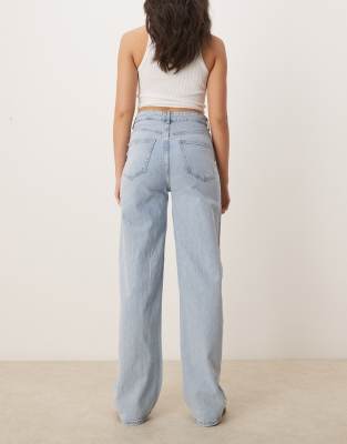 VILA FREYA HIGH WAIST WIDE LEG JEAN