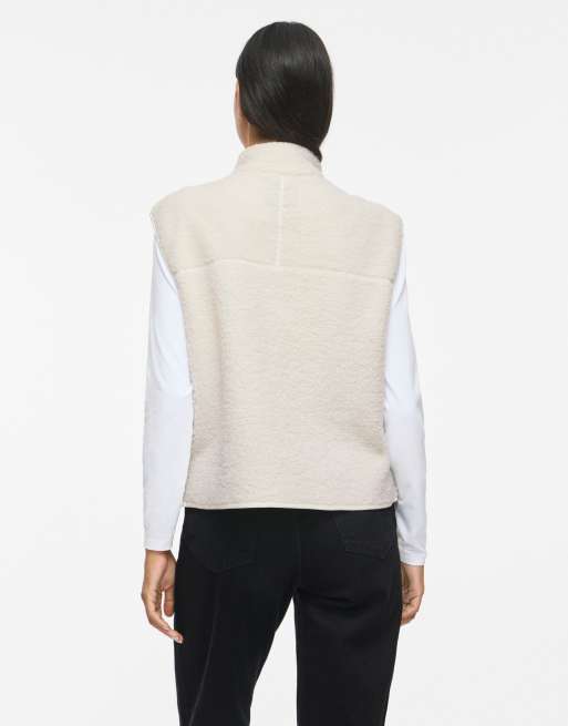 Vila gilet couleur bouleau, 2 de 7