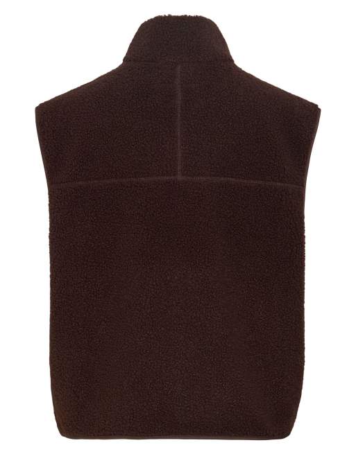 Vila gilet in koffiebruin, 6 van 6