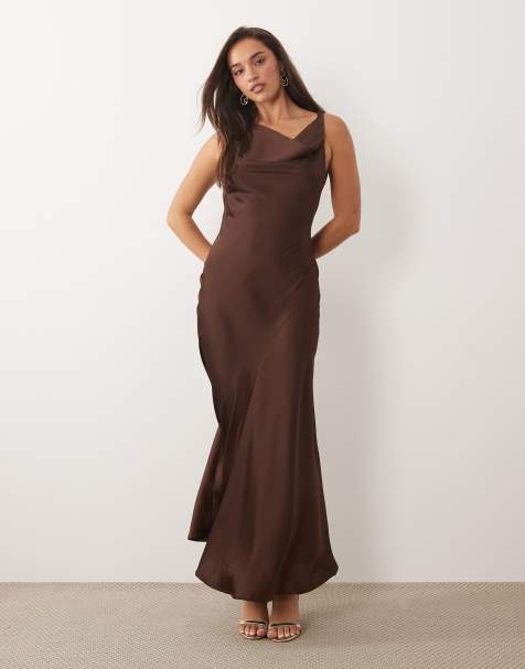Brown Formal Dresses, Brown Occasion Dresses & Brown Black Tie Dresses |  ASOS