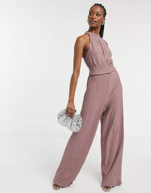 Vila cheap jumpsuit rosa