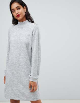 gray jumper dress