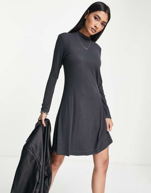 Dark grey sales skater dress