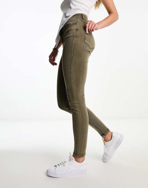 Jean discount skinny kaki