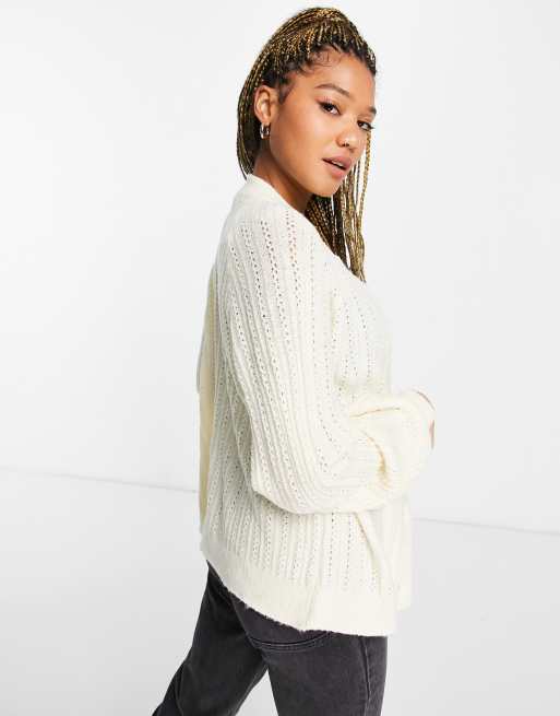 Vila long shop knit cardigan