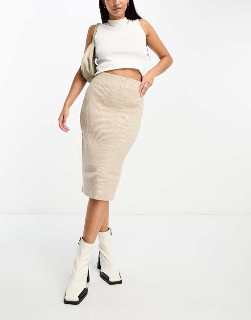 Vila on sale knit skirt