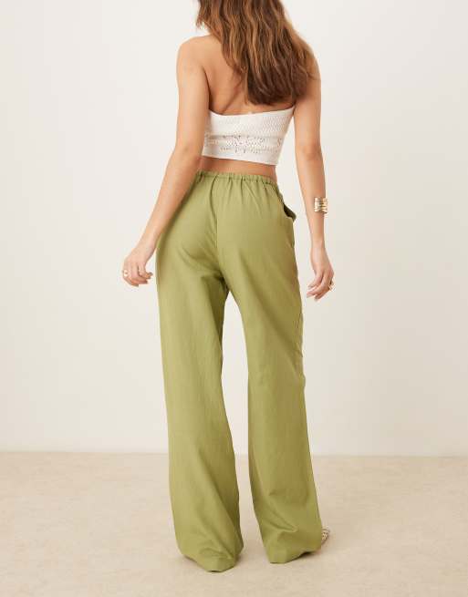 【未着用】deres Sage / floating linen pants Sage Pant – NIA