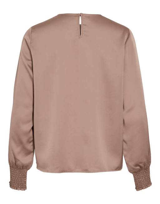 Vila Long sleeved top in portabella1, 6 of 6