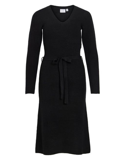 Vila Midi dress in black1, 6 of 7