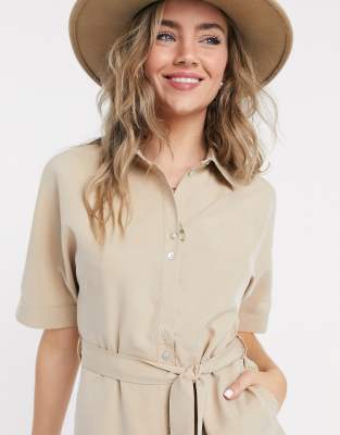 tan tshirt dress