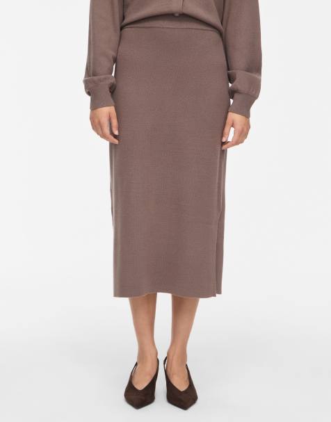 Vila Midi skirt in falcon1 - view 1
