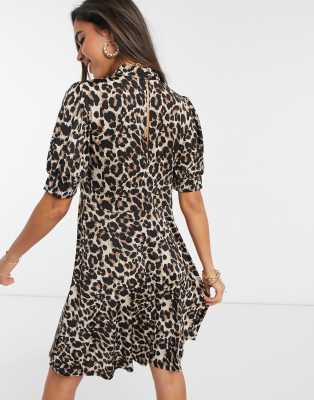 vila animal print dress