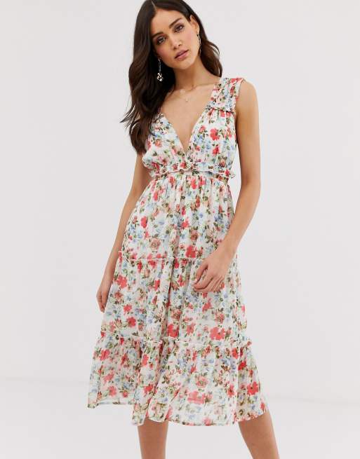 Vila Kleid Blumen 79d4c6 
