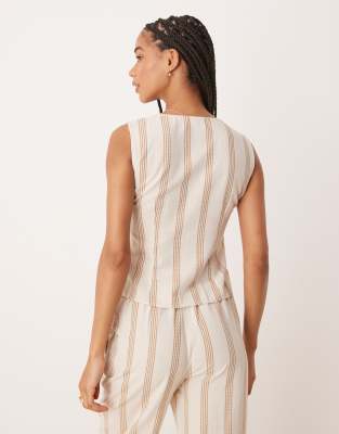Vila Mix And Match Linen Touch Vest