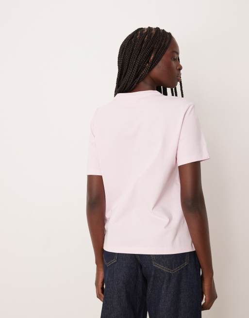 VILA – Oversize-Boyfriend-T-Shirt in Kirschblütenrosa, 3 von 4