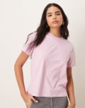 [Vila] VILA oversized boyfriend fit t-shirt in orchid pink L Winsome orchid