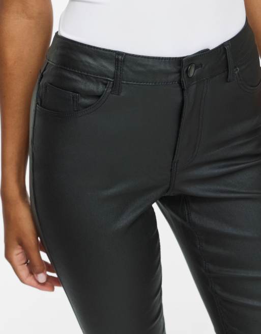 Vila pantalon coupe slim noir, 4 de 7