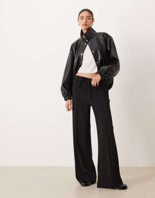 Pantalon nervuré coupe ample - Noir XL