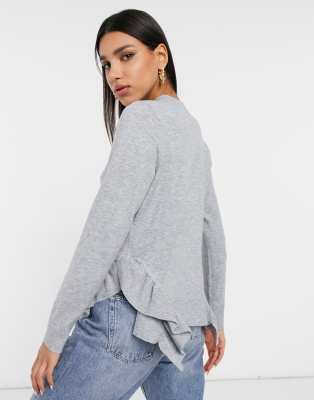 peplum jumper shirt