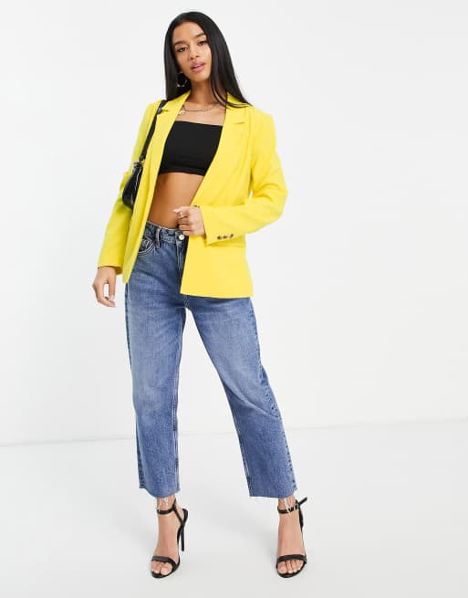 Petite 2025 yellow blazer