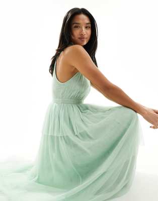 Seafoam Green Tulle Dress