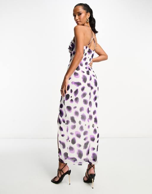 Polka dot maxi clearance dress banana republic