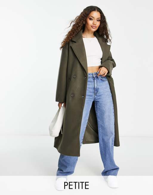 Green on sale petite coat