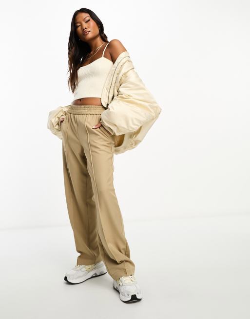 Elasticated wide leg clearance trousers