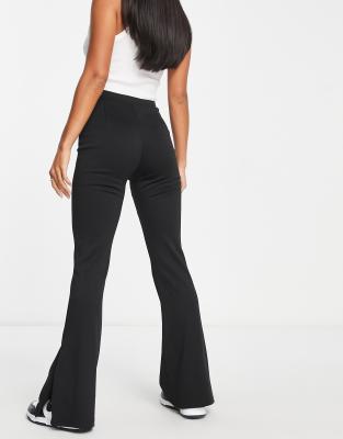 Black Flare Yoga Pants Petite
